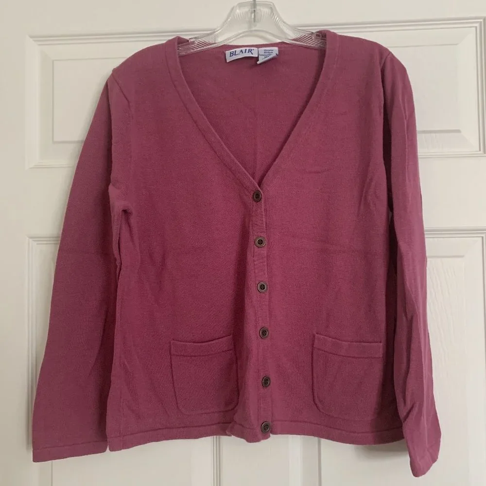 Rose Color Cardigan - Picture 1 of 2